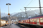 stündlich per Bahn von München nach Garmisch-Partenkirchen (©Foto. MartiN Schmitz)